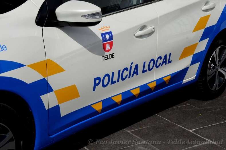 Vehículo de la Policía Local de Telde/TA.